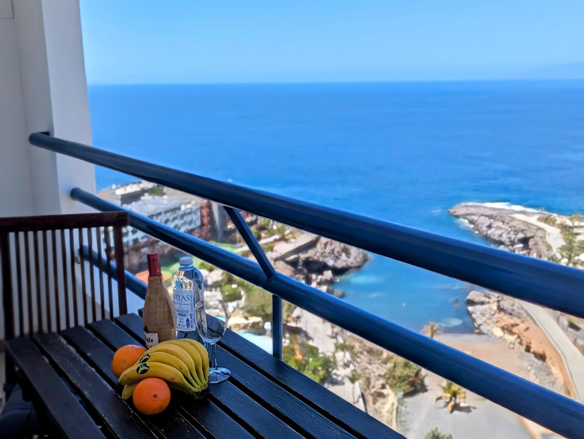 Studio Playa Paraiso Tenerife - Ocean View And Internet Wifi Optical Fiber - For Rent 外观 照片